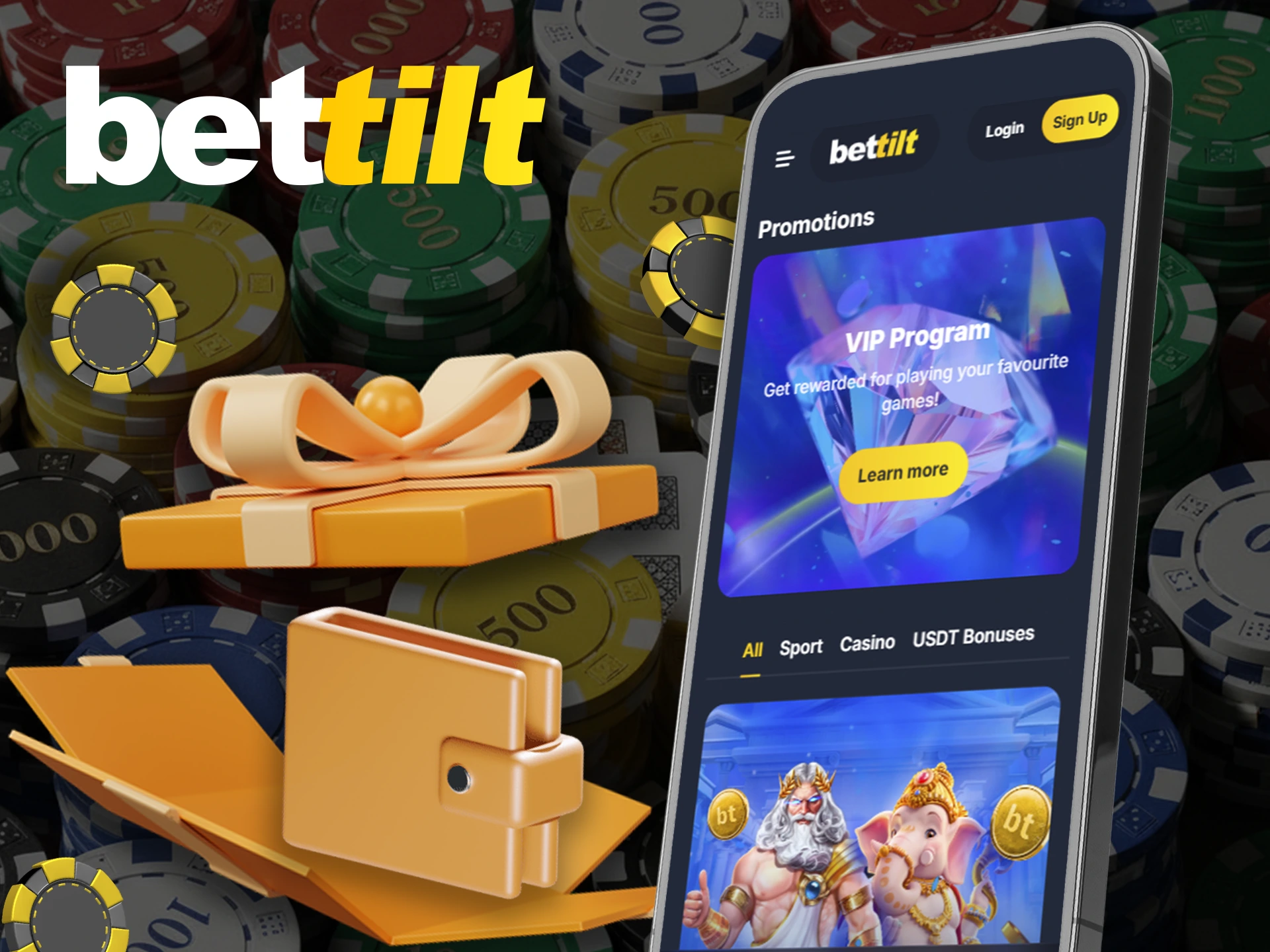 Bettilt casino ana görseli